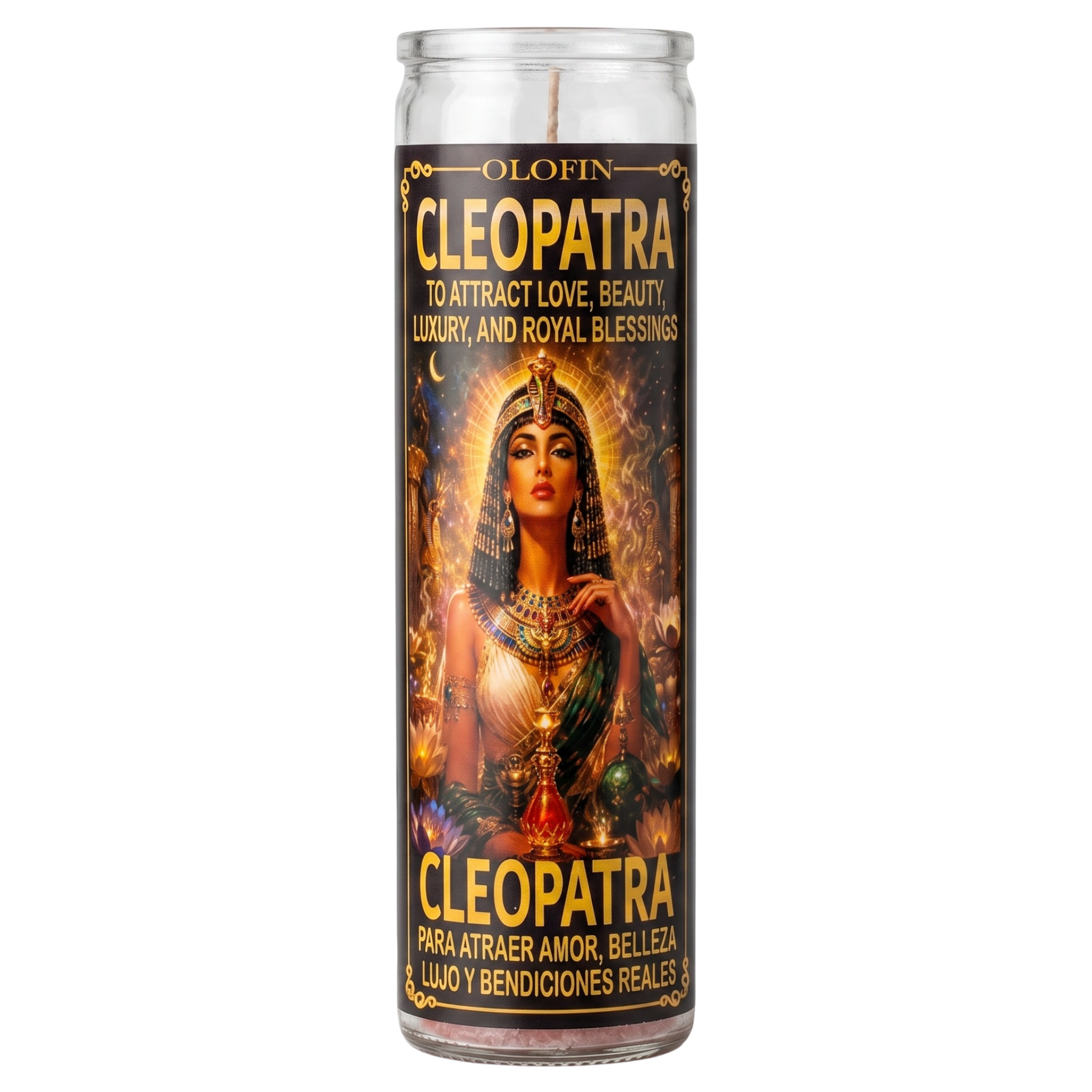 Cleopatra (Cleopatra ) Prepared Ritual Candle Perfumed