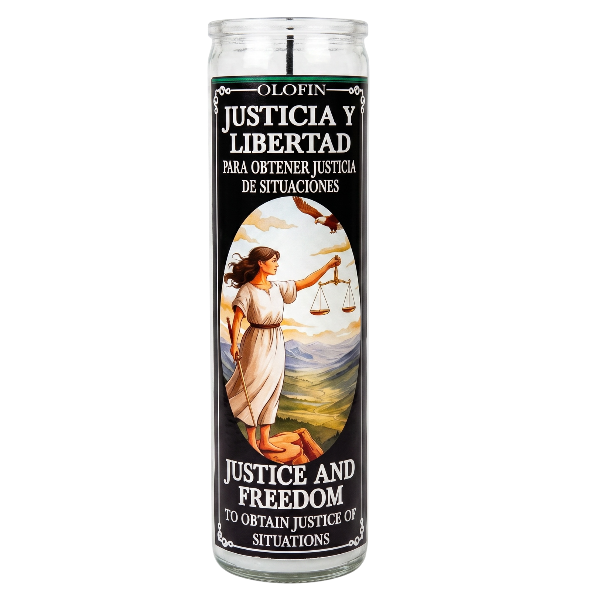 () Prepared Ritual Candle Perfumed