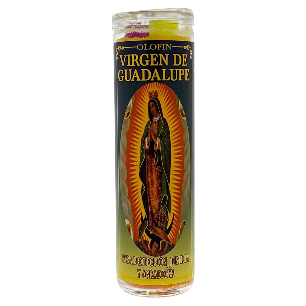 Virgin De Guadalupe (Virgin Of Guadalupe) Prepared Ritual Candle Perfumed Vela Preparada