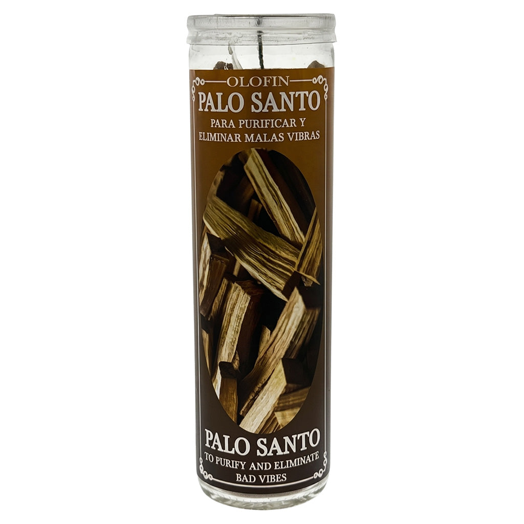 Palo Santo (Palo Santo) Prepared Ritual Candle Perfumed Vela Preparada