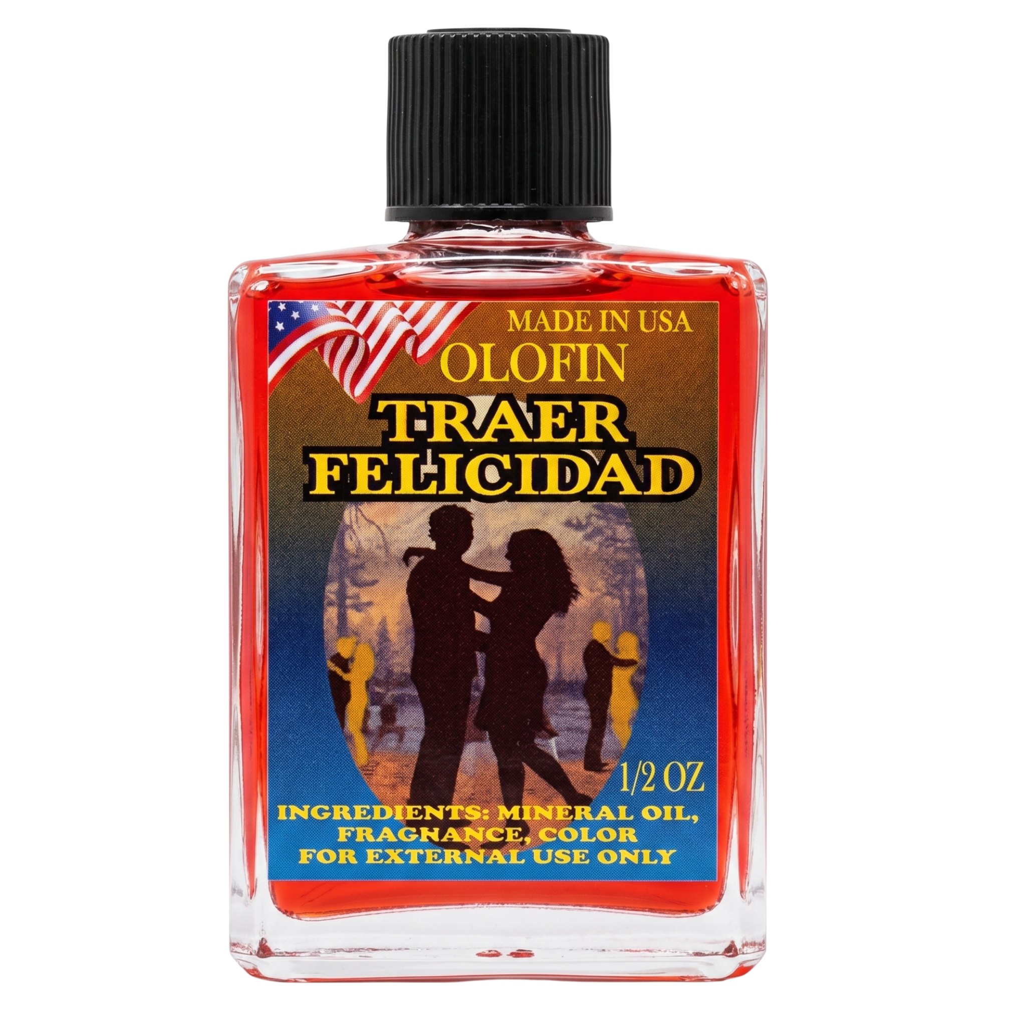 Traer Felicidad Aceite Esoteric Fragrance Oil 1/2oz-1oz Square Bottle