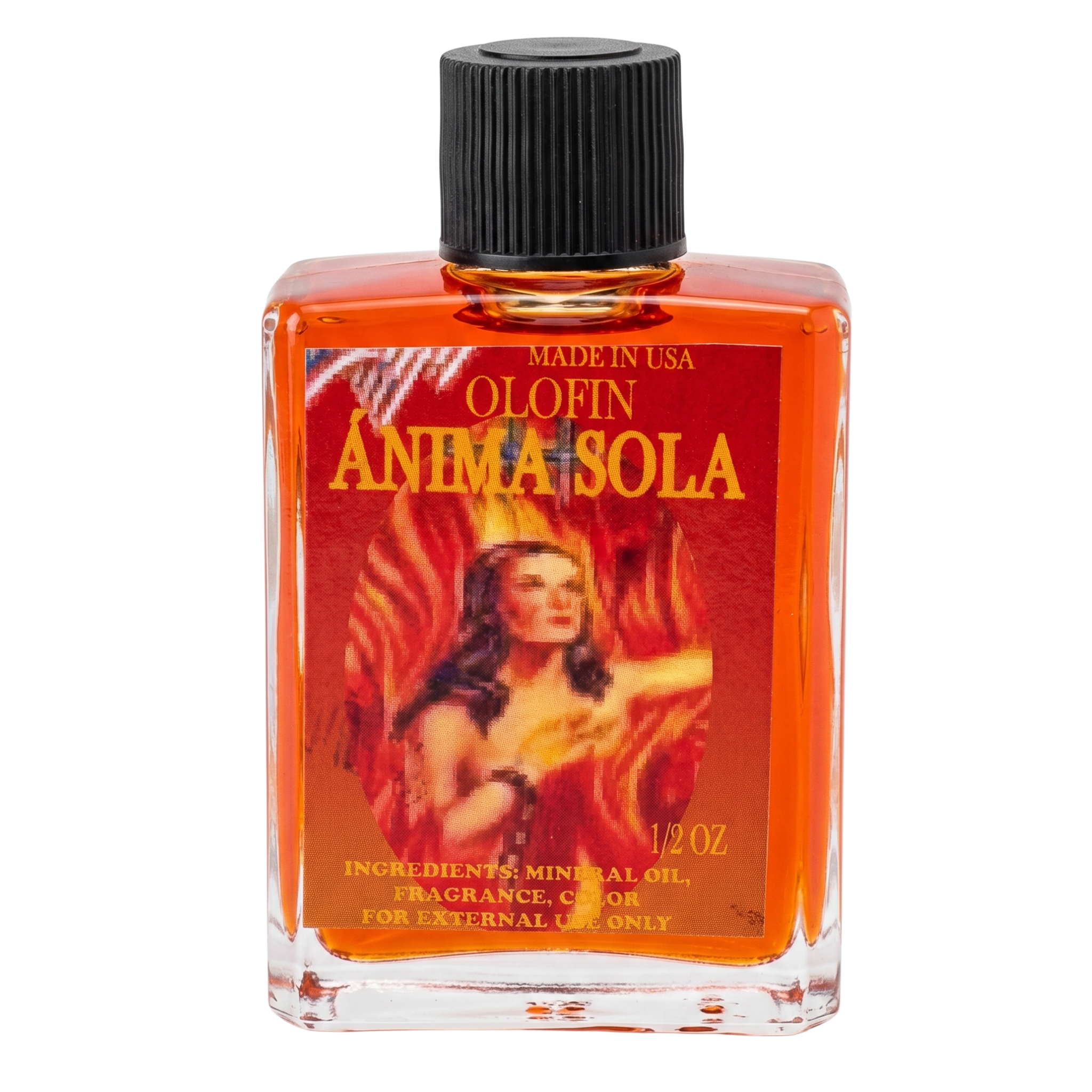 Anima Solo Aceite Esoteric Fragrance Oil 1/2oz-1oz Square Bottle