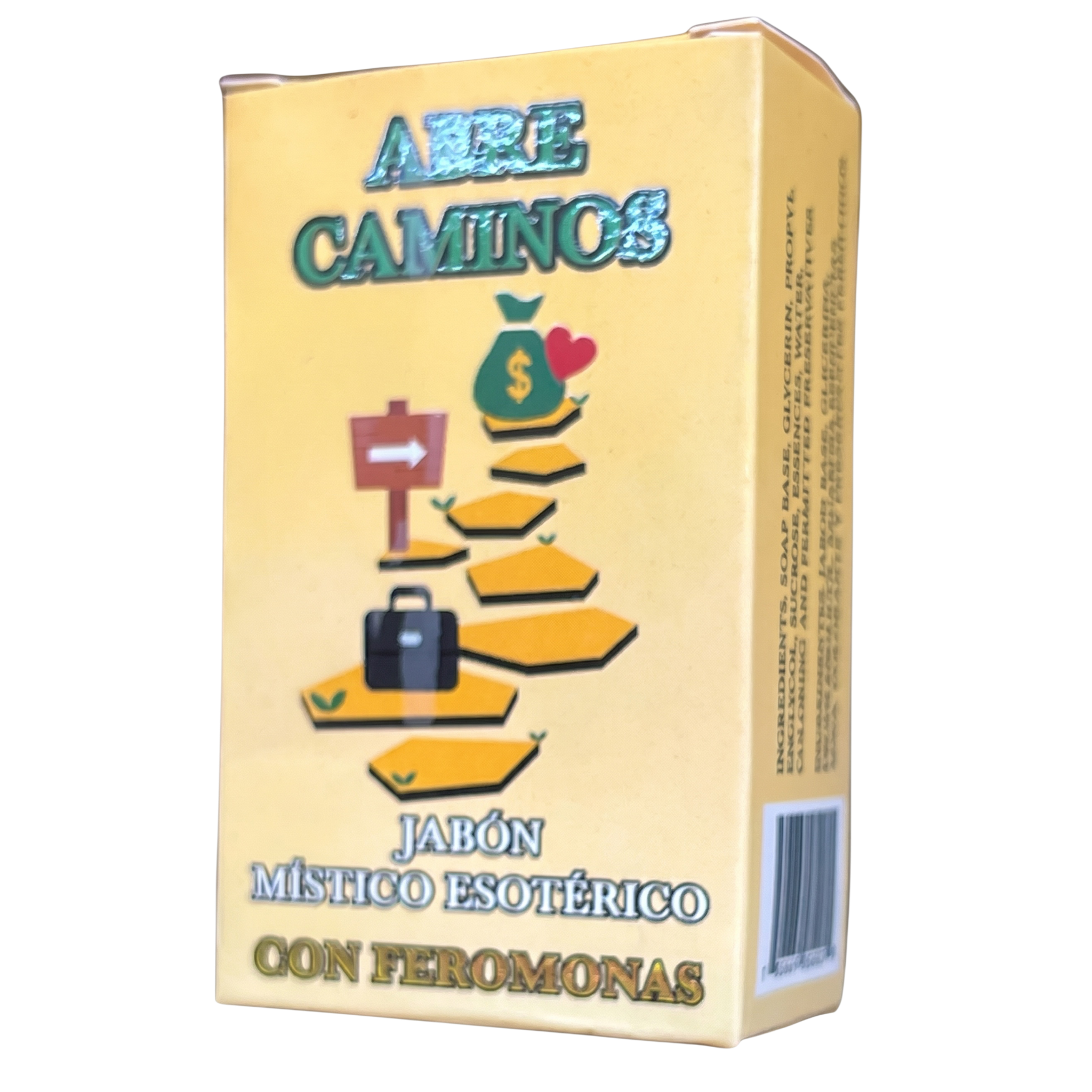 Abre Caminos  Soap – Perfumed Mystical Soap Bar, 100 g (Jabón Esotérico Perfumado con Fermonas