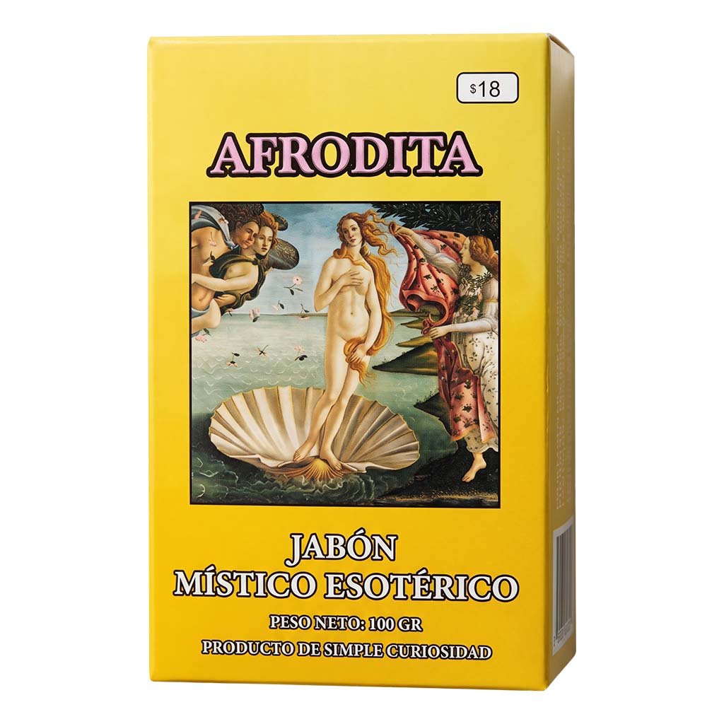 Afrodita Esoteric Soap – Perfumed Mystical Soap Bar, 100 g (Jabón Esotérico Perfumado con Fermonas