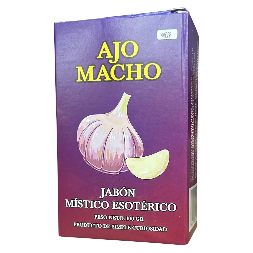 Ajo Macho Soap – Perfumed Mystical Soap Bar, 100 g (Jabón Esotérico Perfumado con Fermonas