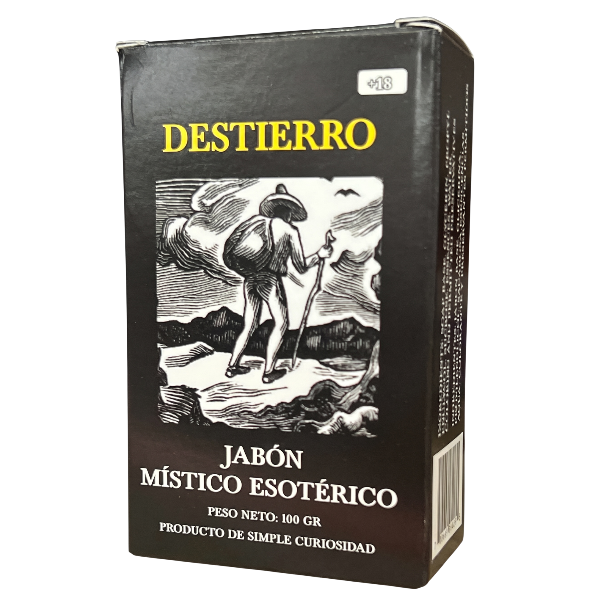 Destierro Soap – Perfumed Mystical Soap Bar, 100 g (Jabón Esotérico Perfumado con Fermonas