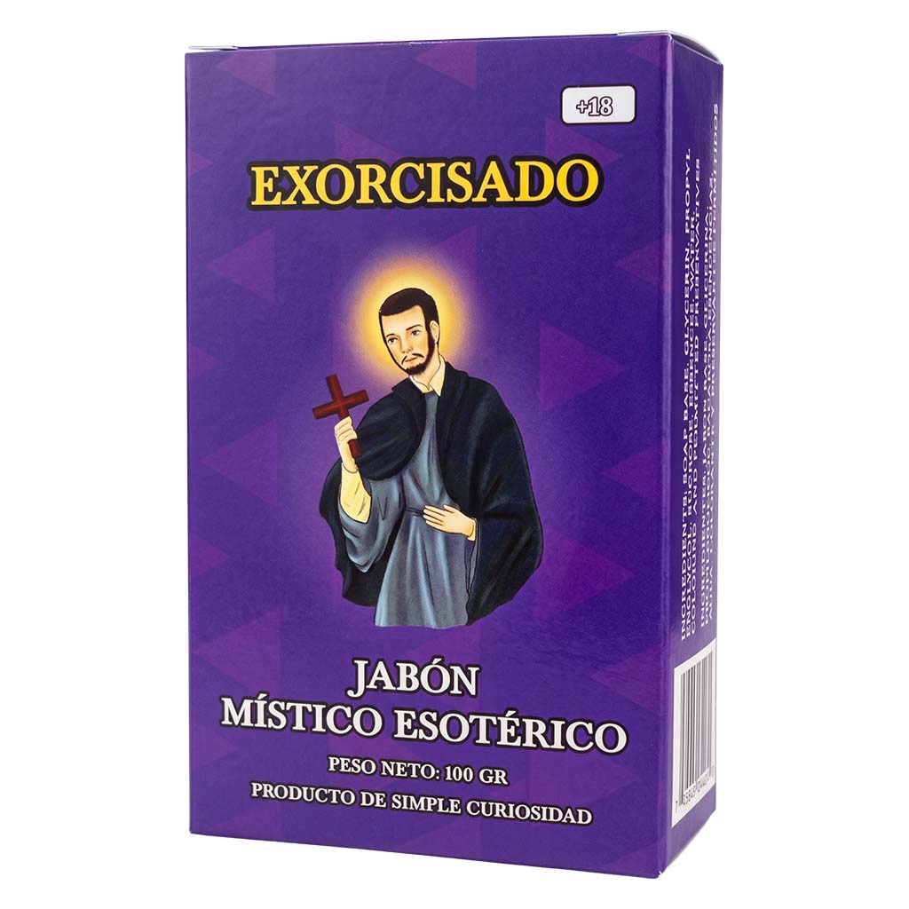 Exorcisado Soap – Perfumed Mystical Soap Bar, 100 g (Jabón Esotérico Perfumado con Fermonas