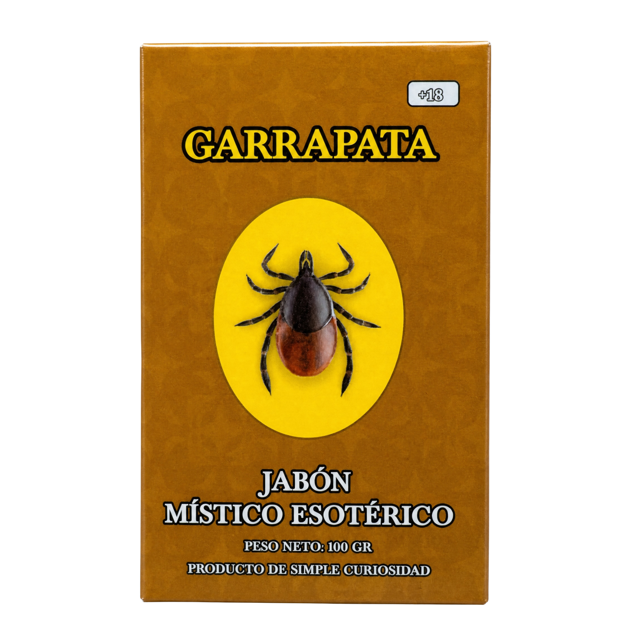 Garrapata Soap – Perfumed Mystical Soap Bar, 100 g (Jabón Esotérico Perfumado con Fermonas