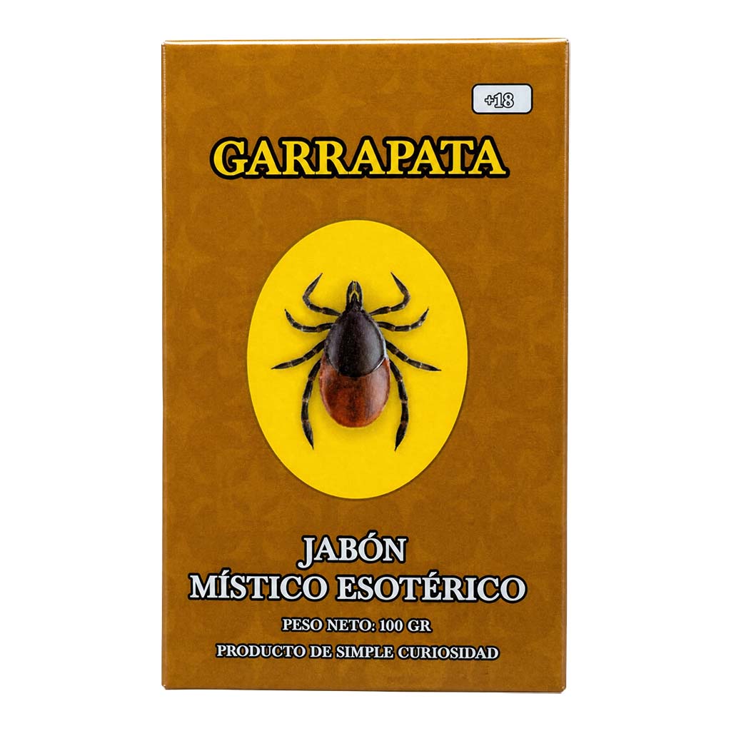 Garrapata Soap – Perfumed Mystical Soap Bar, 100 g (Jabón Esotérico Perfumado con Fermonas