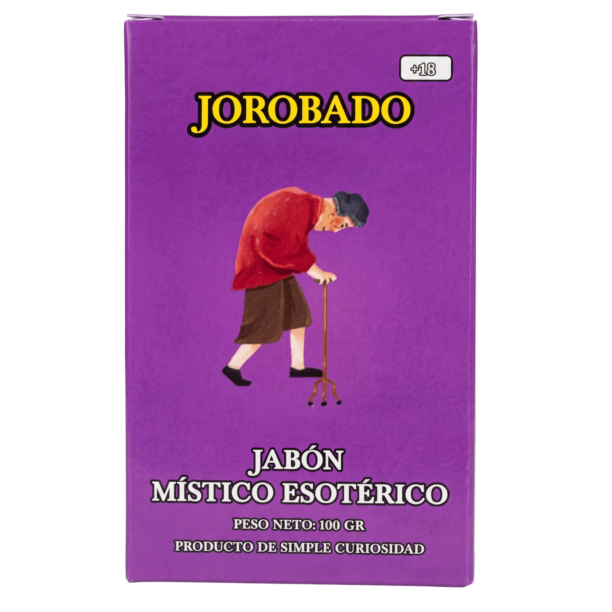 Jorobado Soap – Perfumed Mystical Soap Bar, 100 g (Jabón Esotérico Perfumado con Fermonas