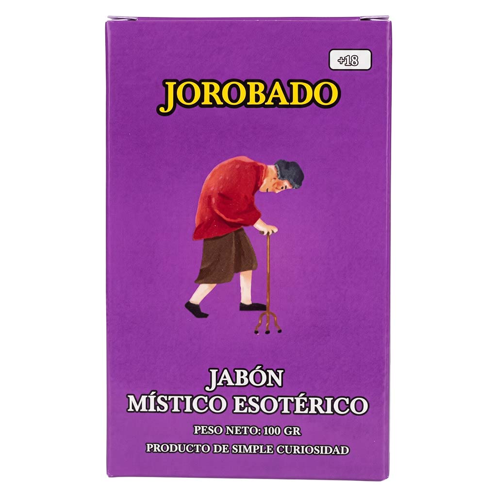Jorobado Soap – Perfumed Mystical Soap Bar, 100 g (Jabón Esotérico Perfumado con Fermonas