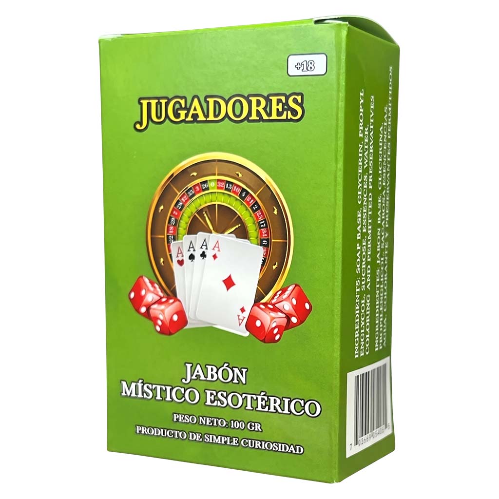 Jugadores Esoteric Soap – Perfumed Mystical Soap Bar, 100 g (Jabón Esotérico Perfumado con Fermonas