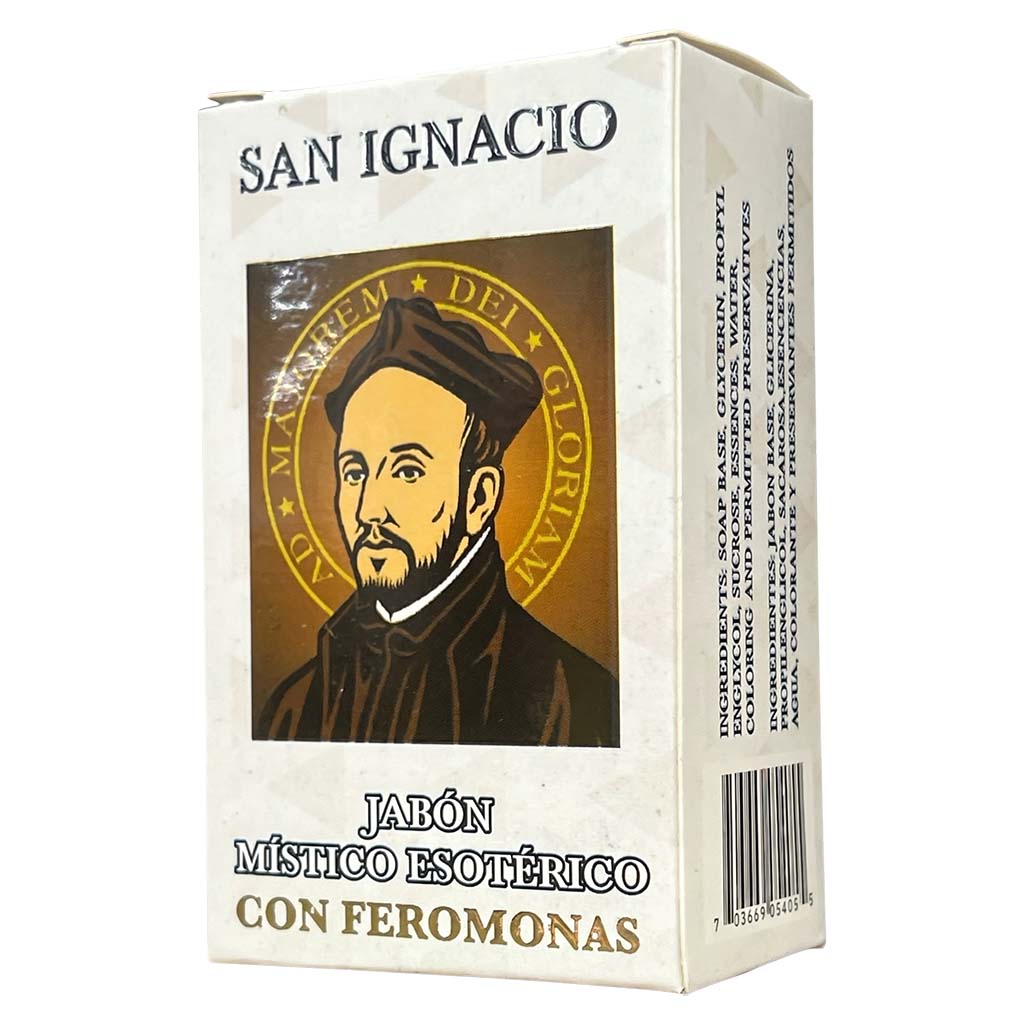 San Ignacio Esoteric Soap – Perfumed Mystical Soap Bar, 100 g (Jabón Esotérico Perfumado con Fermonas