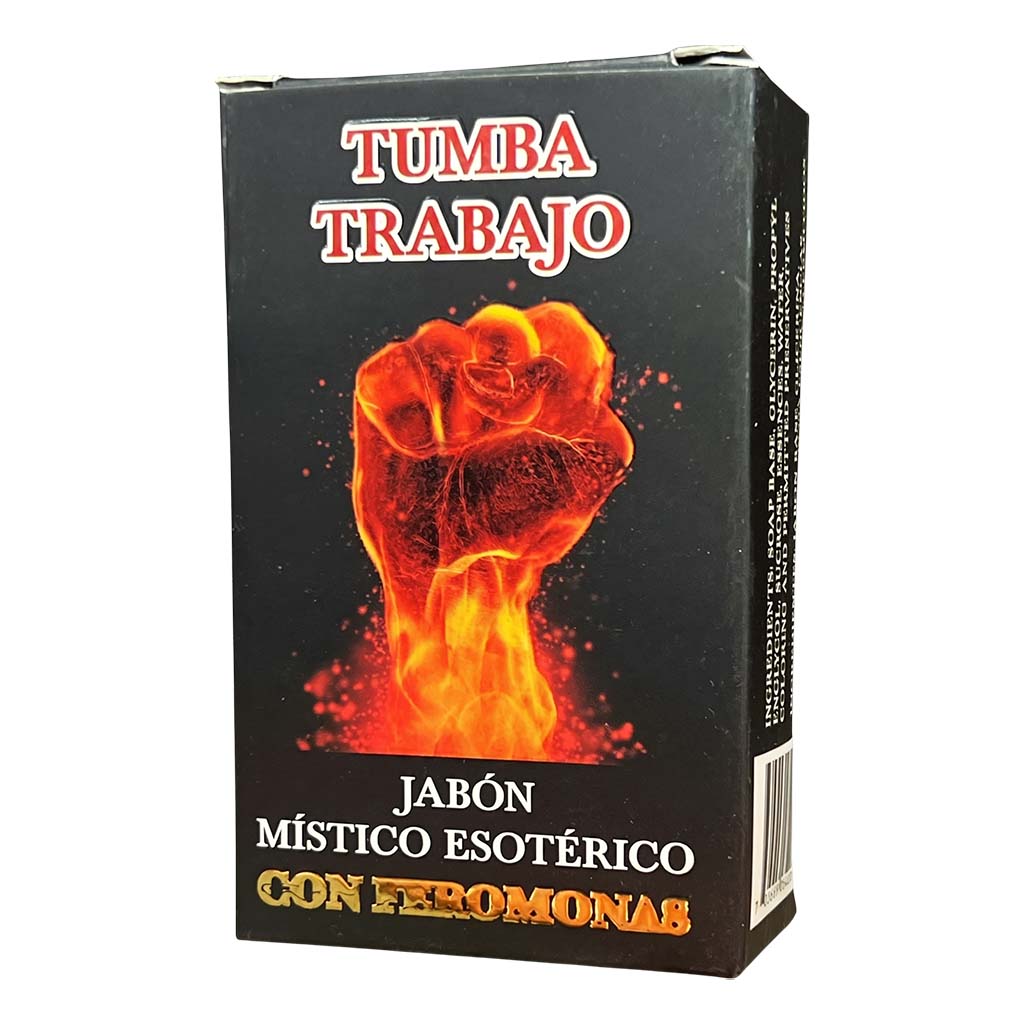 Tumba Trabajo Soap – Perfumed Mystical Soap Bar, 100 g (Jabón Esotérico Perfumado con Fermonas