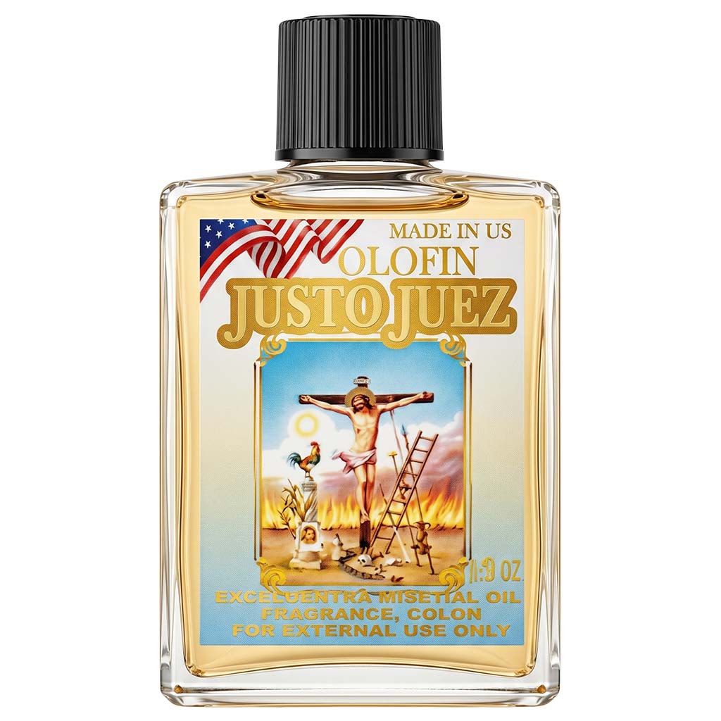 Justo Juez Aceite Esoteric Fragrance Oil 1/2oz-1oz Square Bottle