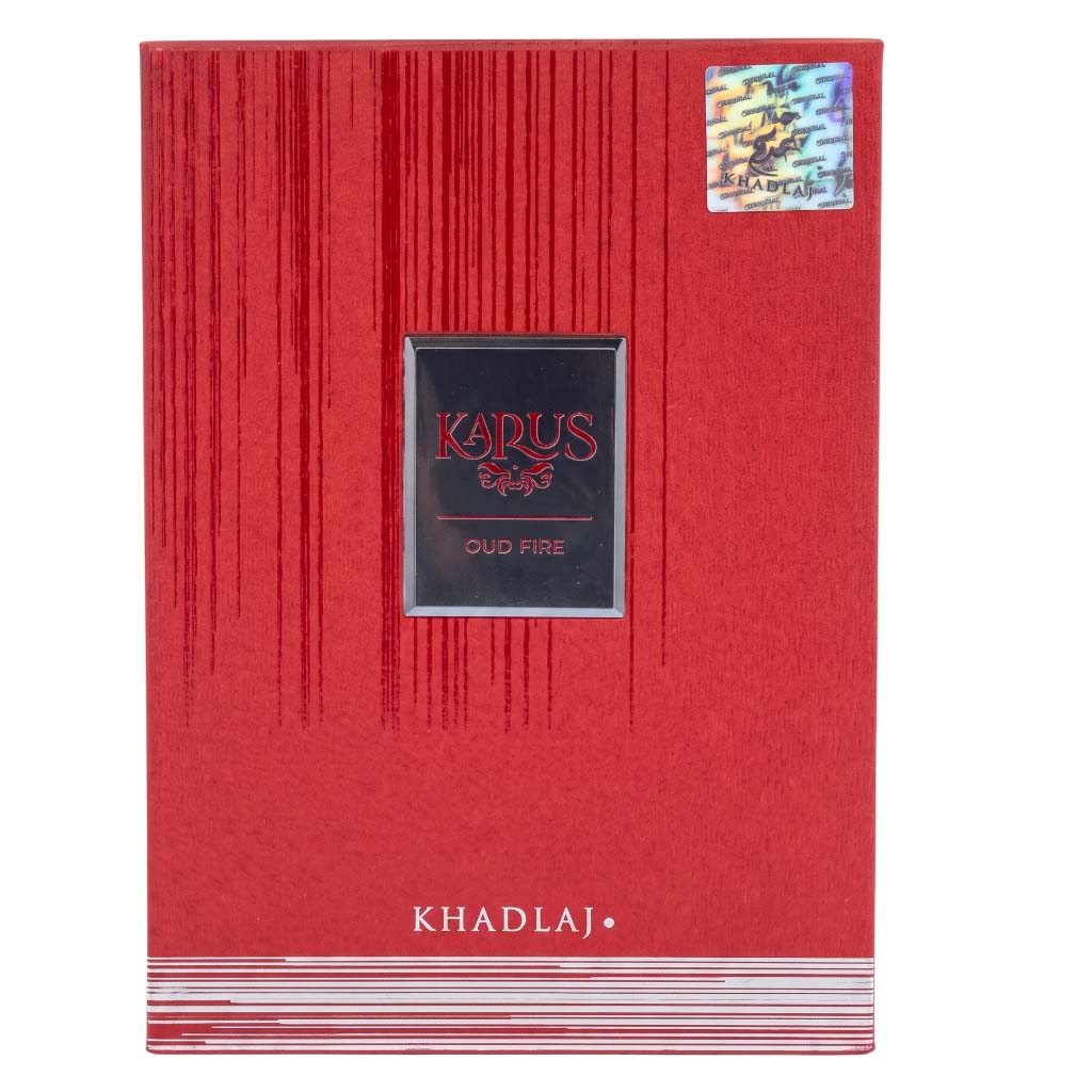 Khadlaj Karus Oud Fire (U) 3.4oz EDP Spray 100ml