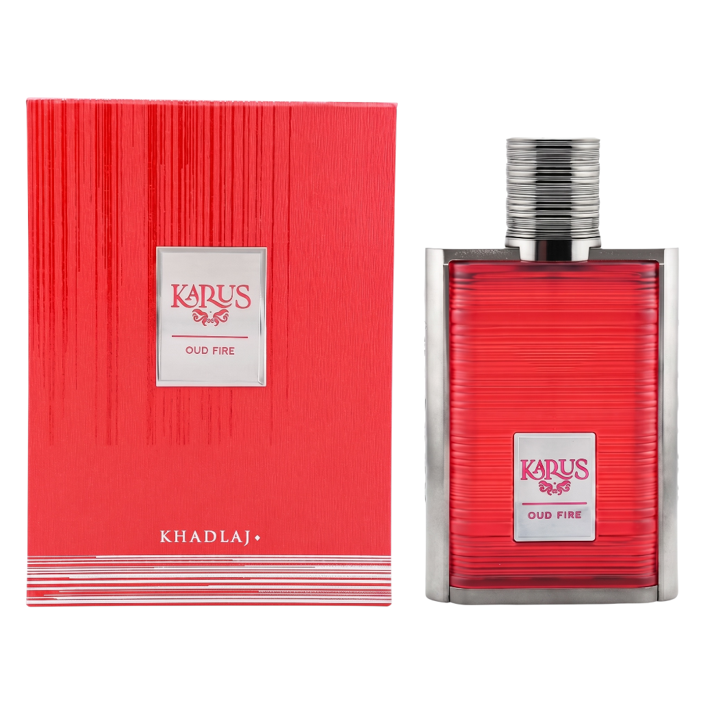Khadlaj Karus Oud Fire (U) 3.4oz EDP Spray 100ml