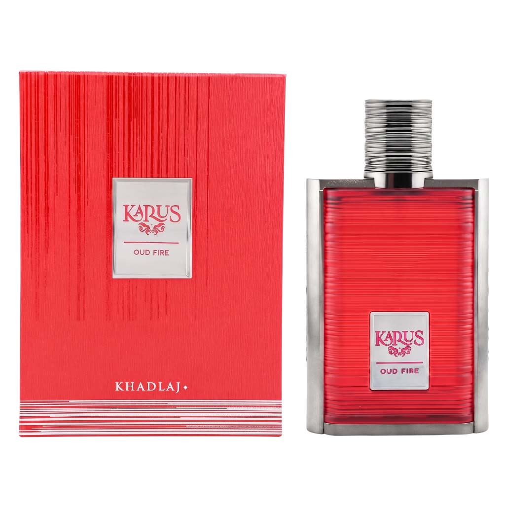 Khadlaj Karus Oud Fire (U) 3.4oz EDP Spray 100ml