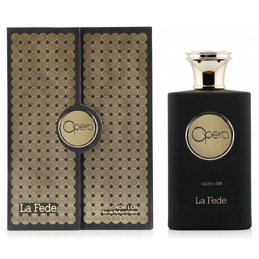 La Fede Opera perfume bottle and packaging on a white background
