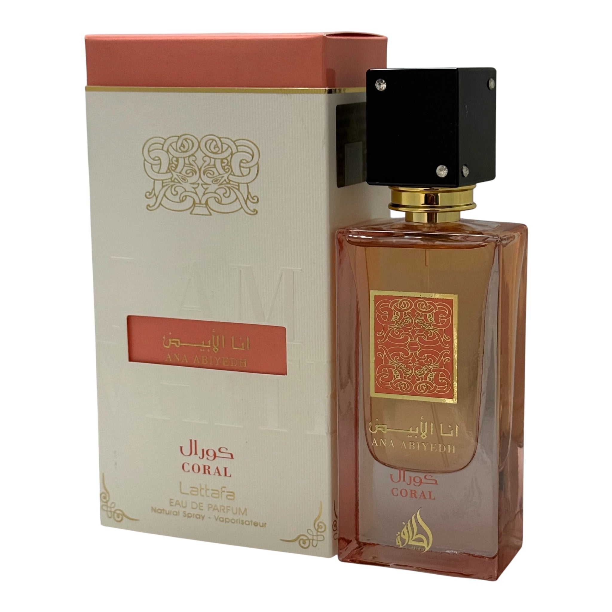 Lattafa Ana Abiyedh Coral (U) 2.0oz EDP 60ml