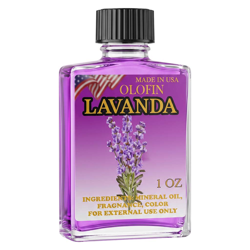 Lavanda Aceite Esoteric Fragrance Oil 1/2 is-1oz Square Bottle