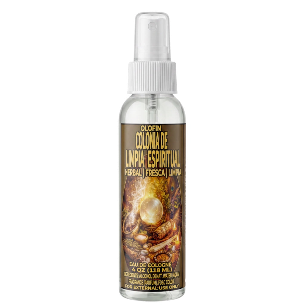 Limpias Colonia Spiritual Cologne  4oz(118mL) - 8oz(236ml) Olofin 