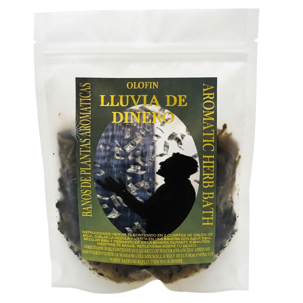 Lluvia De Dinero Baño de Hierbas en Bolsa | Herbal Spiritual Bath 