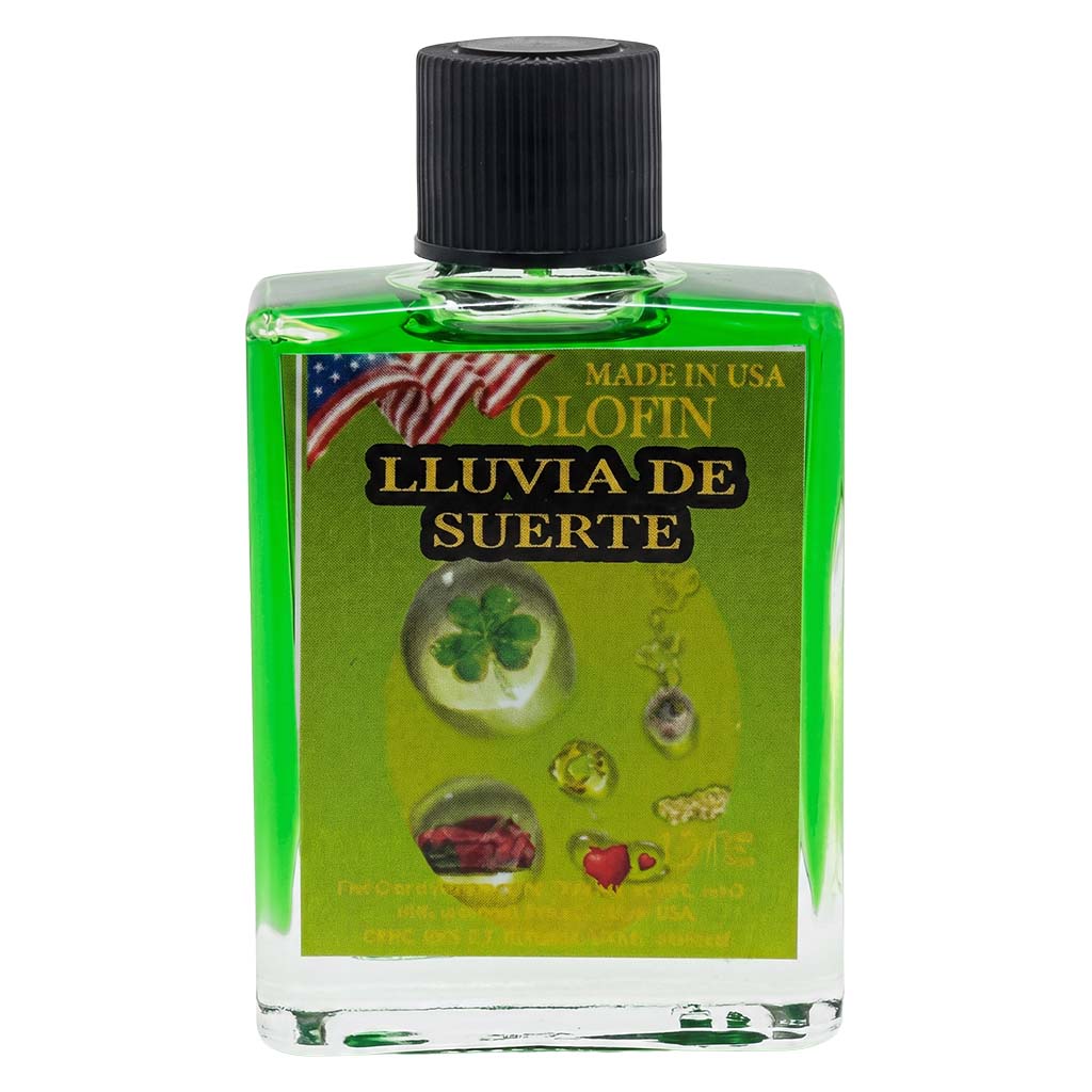 Lluvia Ee Suerte Aceite Esoteric Fragrance Oil 1/2oz-1oz Square Bottle