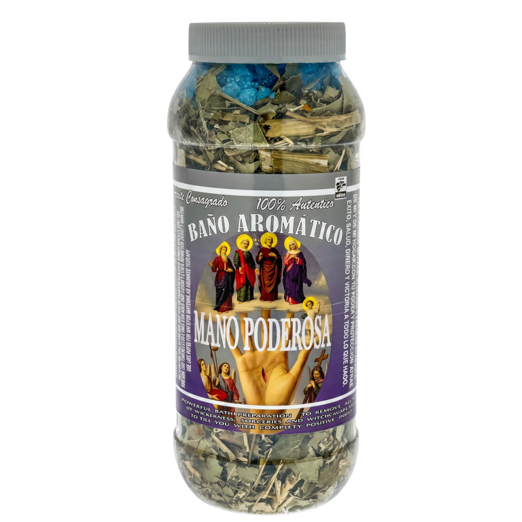 Mano Poderosa BAÑOS DE HIERBAS EN BOTE | HERBAL SPIRITUAL BATHS 