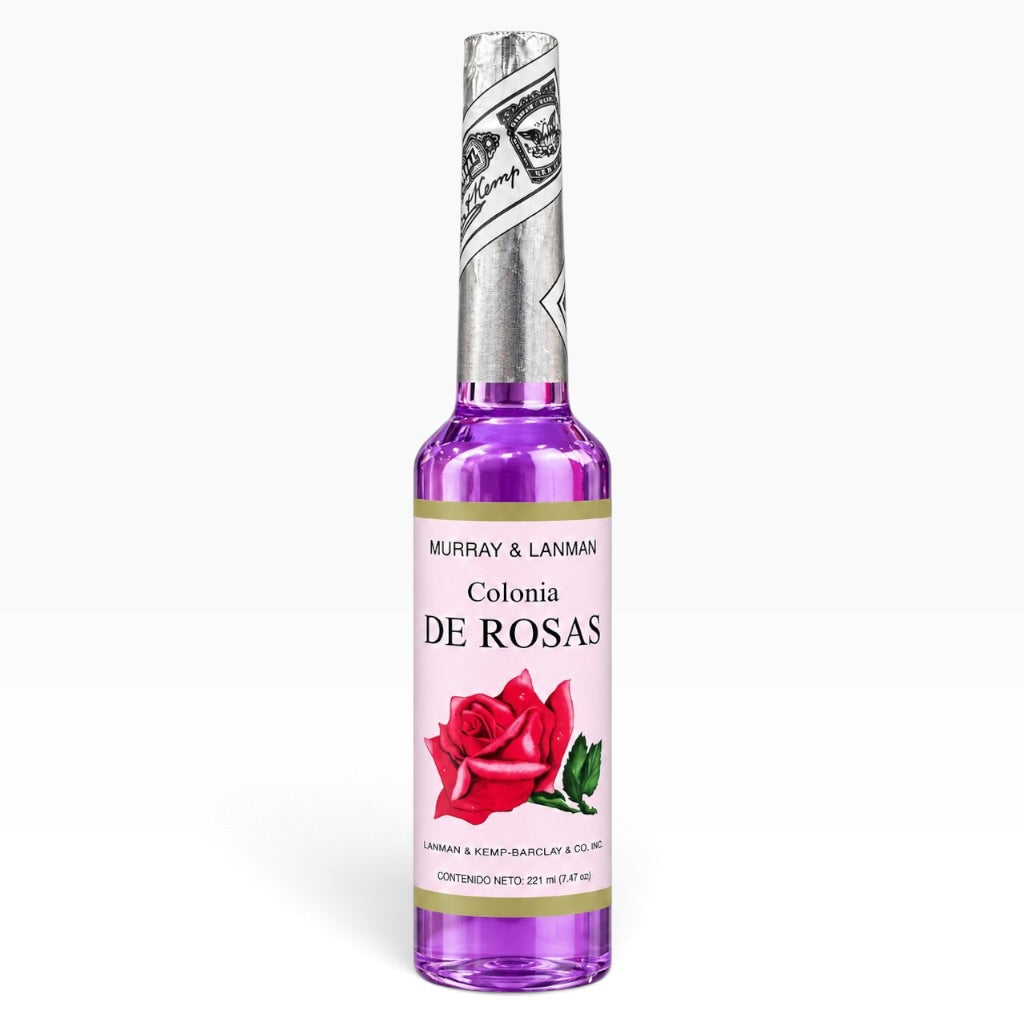 Murray & Lanman Colonia De Rosas Cologne 7.5 fl oz / 221 ml | Original Spiritual & Refreshing Cologne