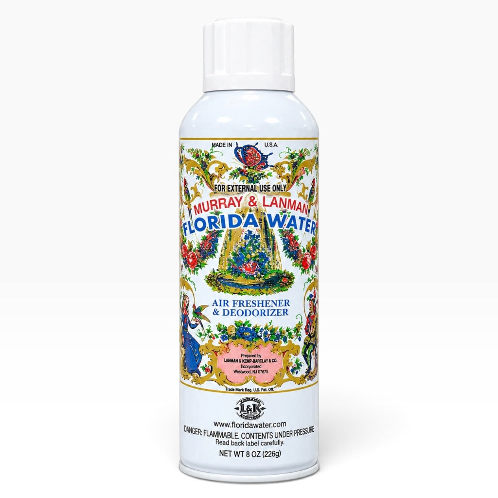 Murray & Lanman Florida Water Air Freshener & Deodorizer Spray 8 oz / 226 g | Original Florida Water Fragrance