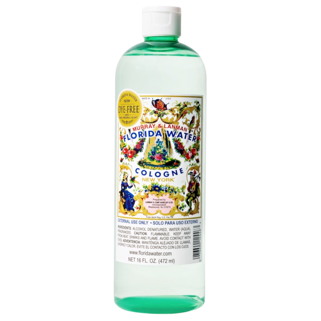 Murray & Lanman Florida Water Cologne 16 fl oz / 472 ml | Original Spiritual & Refreshing Cologne 