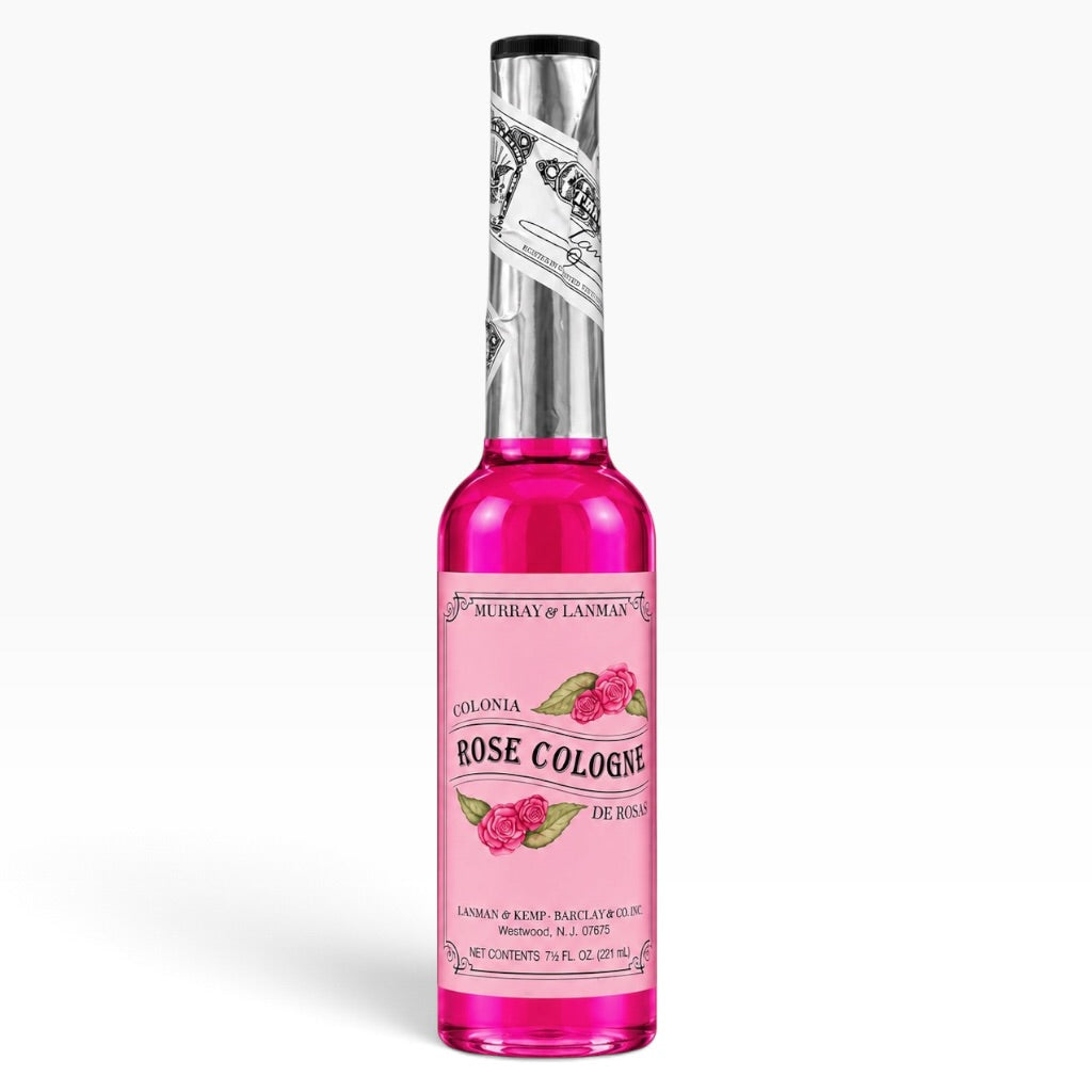 Murray & Lanman Rose Cologne 7.5 fl oz / 221 ml | Original Spiritual & Refreshing Cologne 