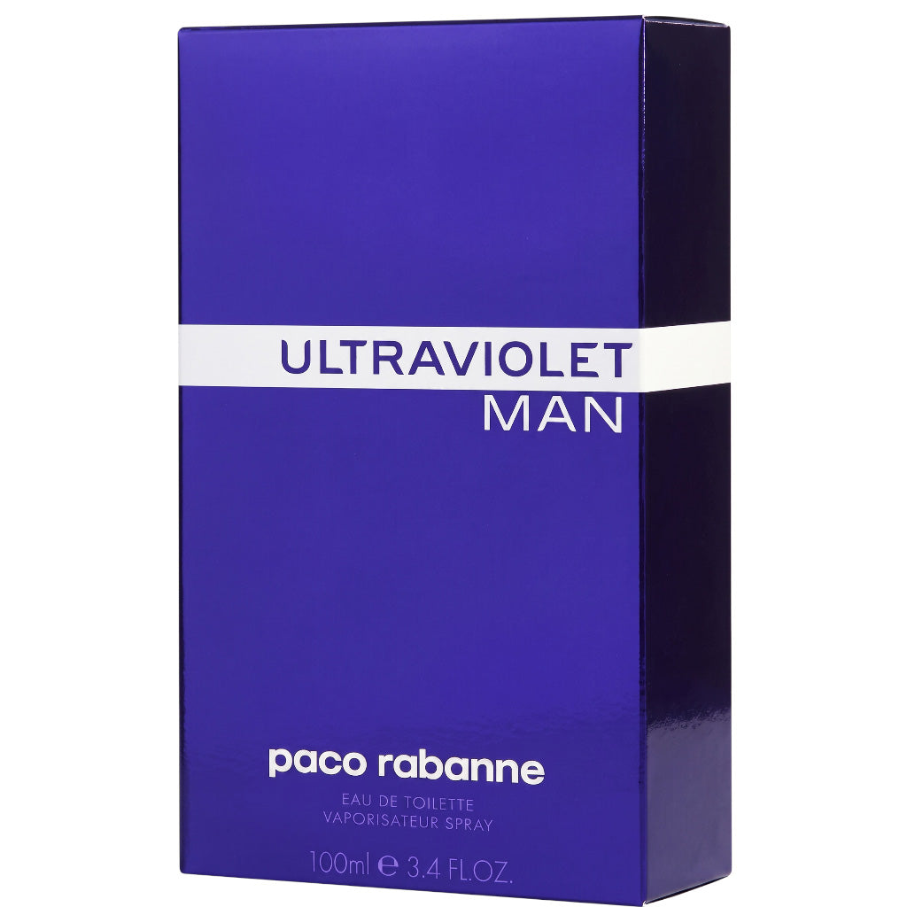 Paco Rabanne Ultra Violet (M) 3.3oz EDT Spray 100ml 