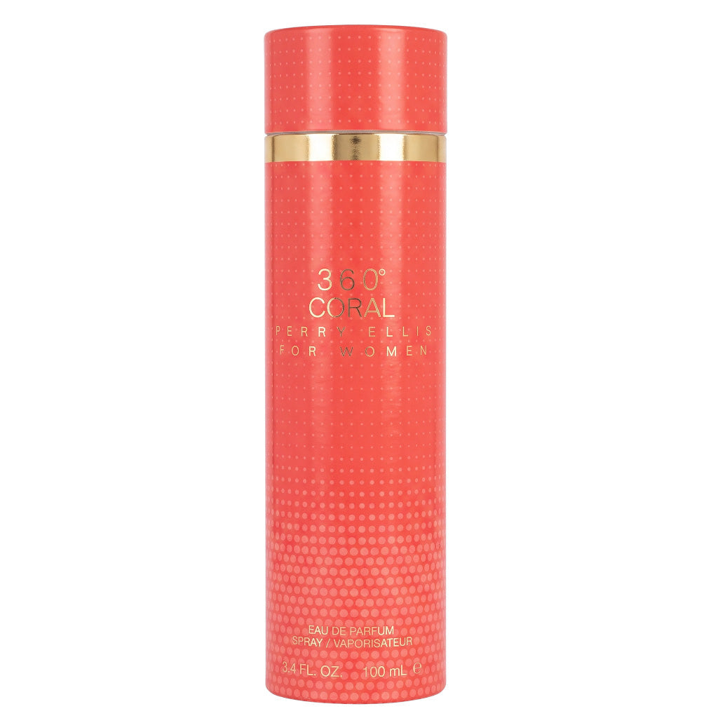 Perry Ellis 360 Coral (W) 3.4oz EDP Spray 100ml