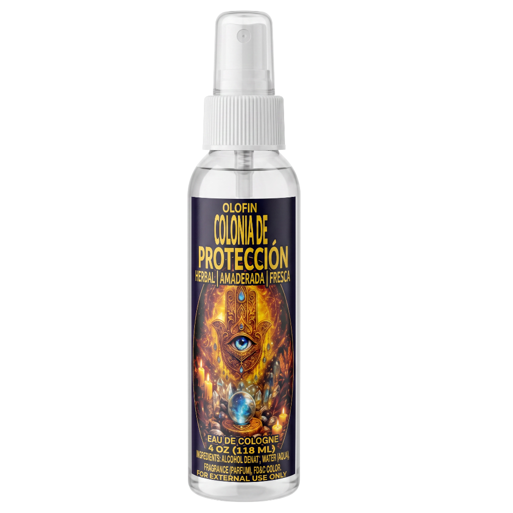 Proteccion Colonia Spiritual Cologne  4oz(118mL) - 8oz(236ml) Olofin 