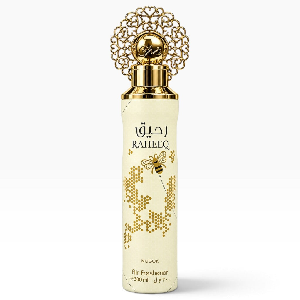 Raheeq Nusuk Air Freshener 300ml | Luxury Arabian Home Fragrance Spray 