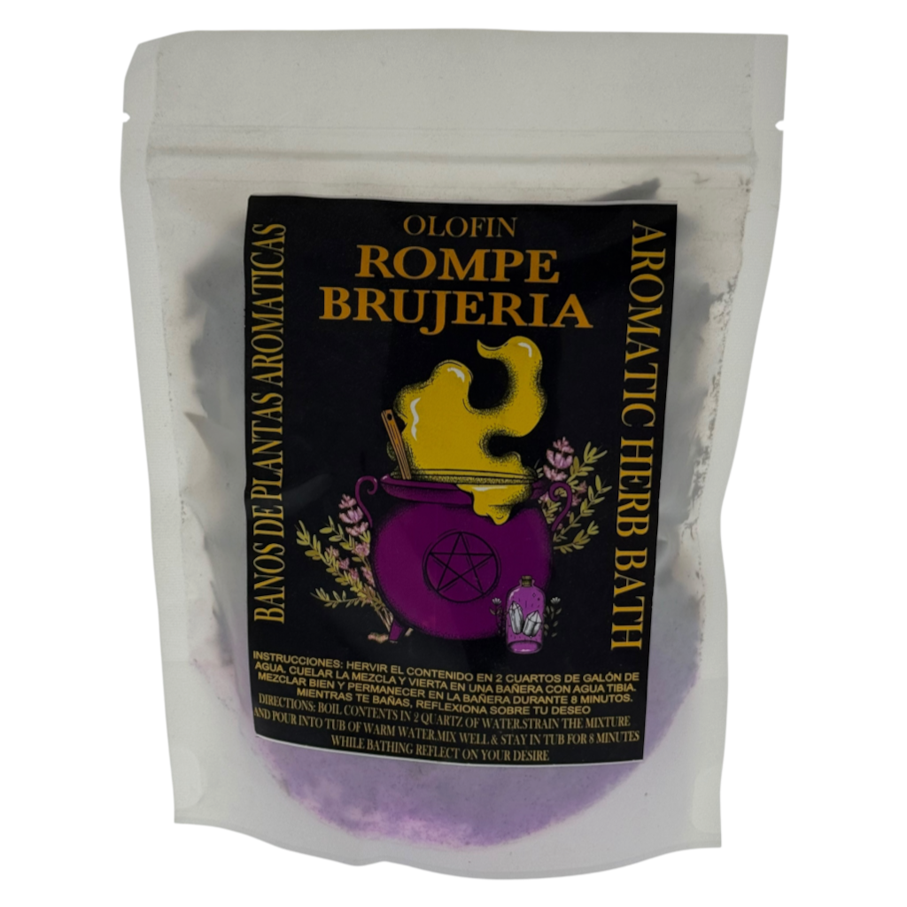 Rompe Brujeria Baño de Hierbas en Bolsa | Herbal Spiritual Bath