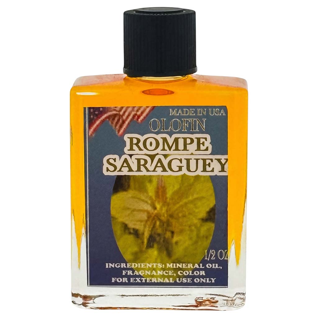 Rompe Saraguey Aceite Esoteric Fragrance Oil 1/2oz-1oz Square Bottle