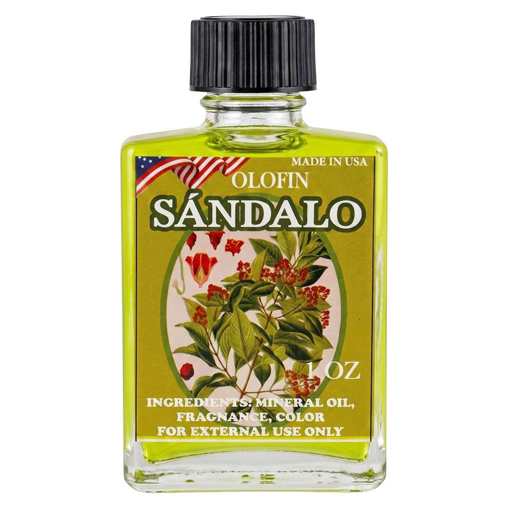 Sándalo Aceite Esoteric Fragrance Oil 1/2oz-1oz Square Bottle