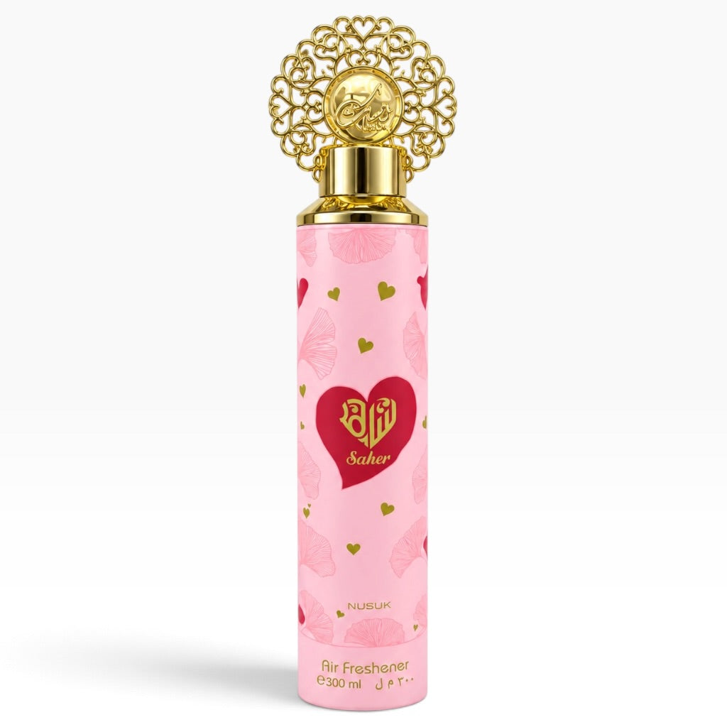 Saher Nusuk Air Freshener 300ml | Luxury Arabian Home Fragrance Spray 