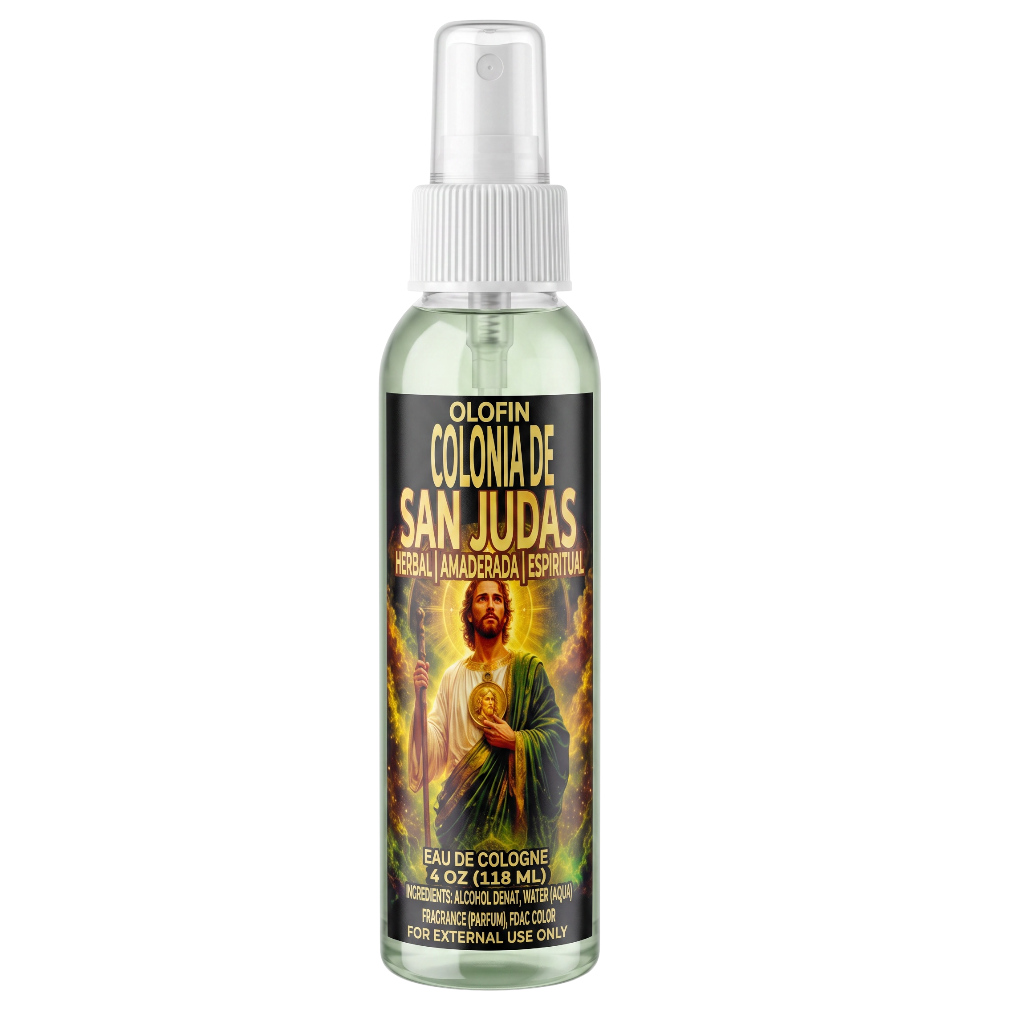 San Judas Colonia Spiritual Cologne  4oz(118mL) - 8oz(236ml) Olofin 