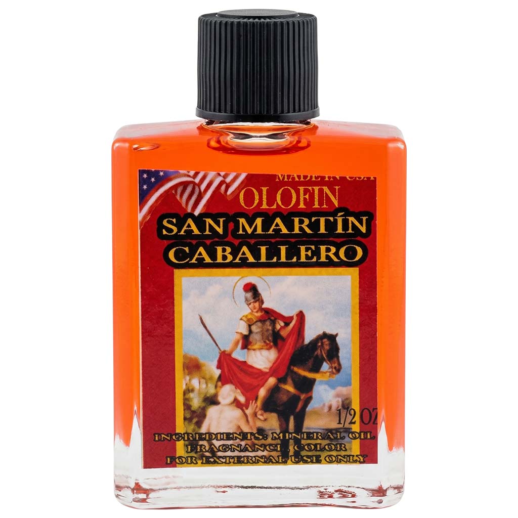 San Martin Caballero Aceite Esoteric Fragrance Oil 1/2oz-1oz Square Bottle