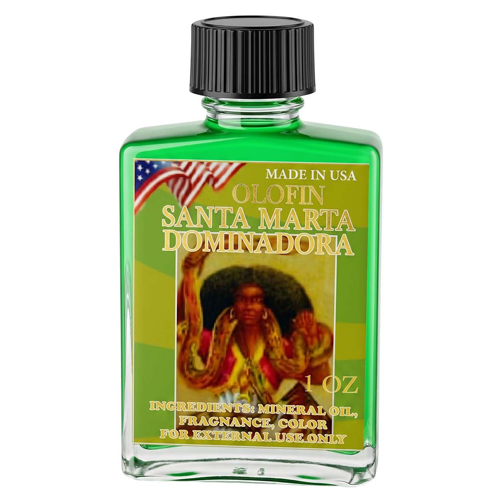 Santa Marta Dominadora Aceite Esoteric Fragrance Oil 1/2oz-1oz Square Bottle