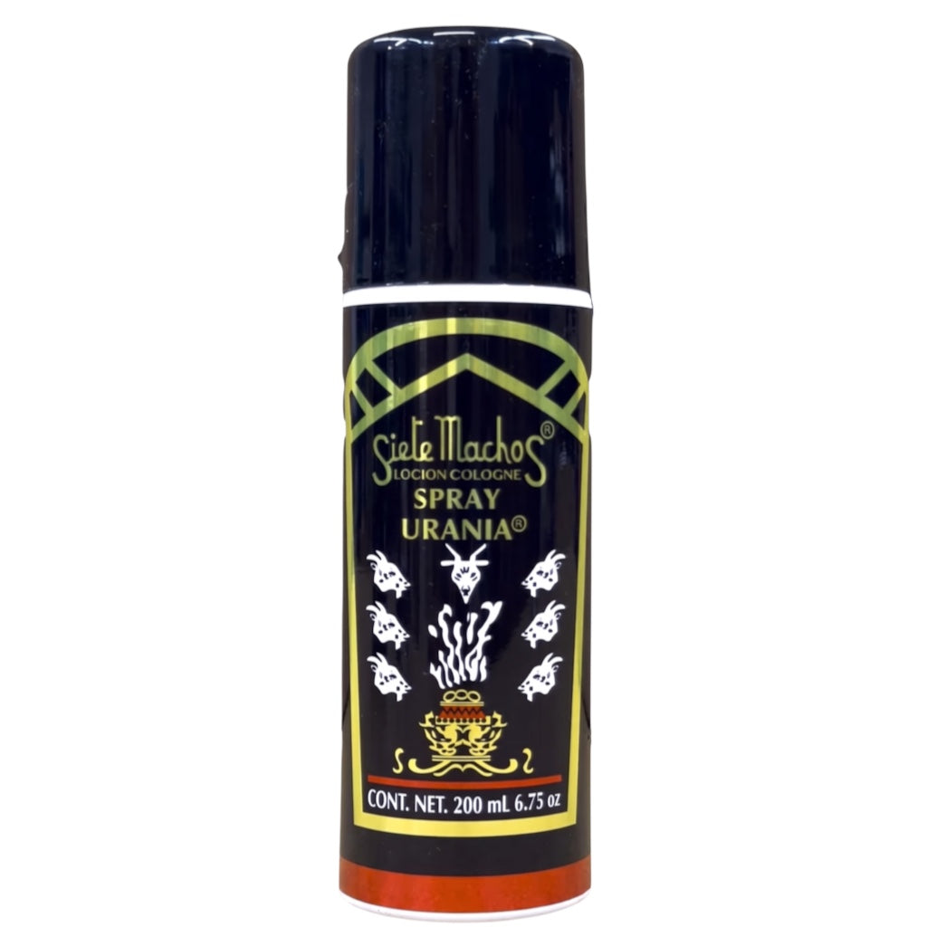 Siete Machos Urania Cologne Spray 200ml / 6.75 oz | Spiritual Cleansing Spray
