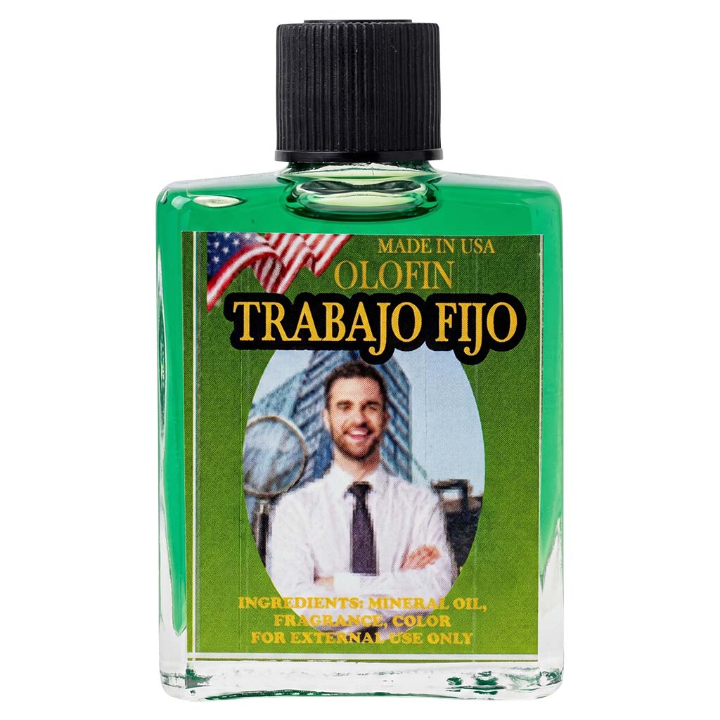 Trabajo Fijo Aceite Esoteric Fragrance Oil 1/2oz-1oz Square Bottle