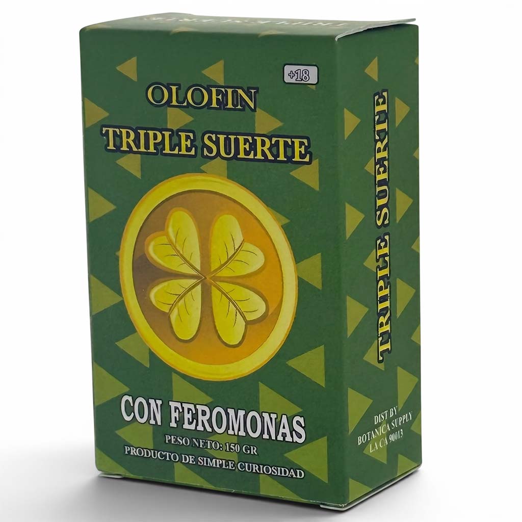 Triple Suerte Perfumed Artisanal Soap 150G With Phermones Esoteric