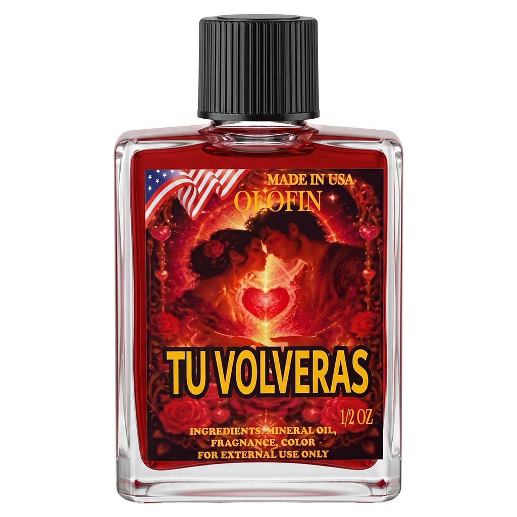 Tu Volverás Aceite Esoteric Fragrance Oil 1/2oz-1oz Square Bottle