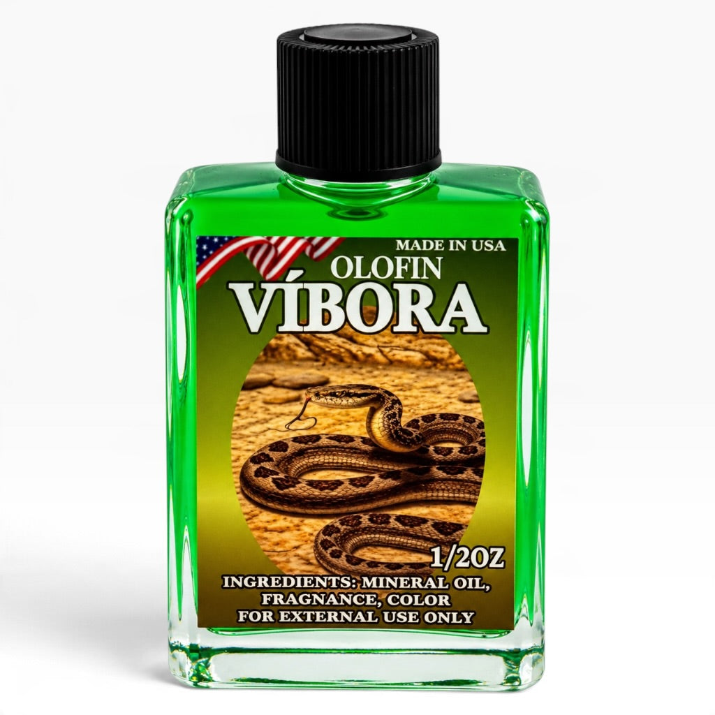 Vibora Aceite Esoteric Fragrance Oil 1/2oz-1oz Square Bottle