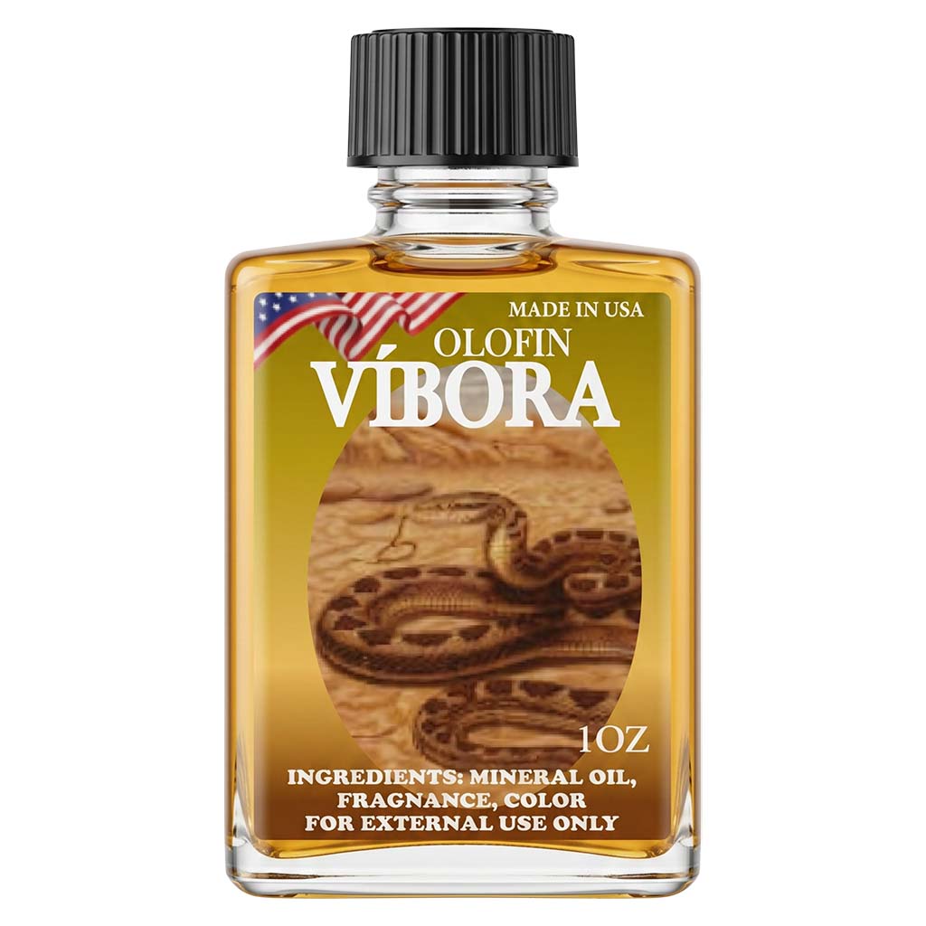 Vibora Aceite Esoteric Fragrance Oil 1/2oz-1oz Square Bottle